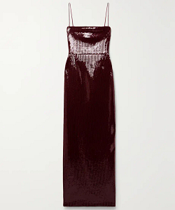 فستان من تصميم Stargaze مصنوع من التول المرن ومطرز بالترتر