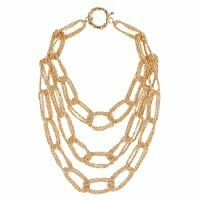 ROSANTICA Onore gold-tone necklace