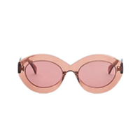 Овальные солнцезащитные очки Enhanced Femininity Nude