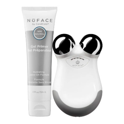 Best for Face Lifting – NuFace Mini Facial Toning Device