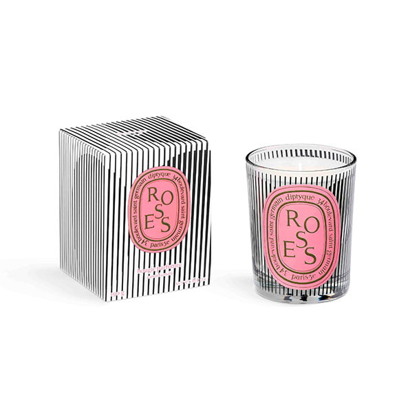 Diptyque Dancing Ovals 21 Roses Scented Candle
