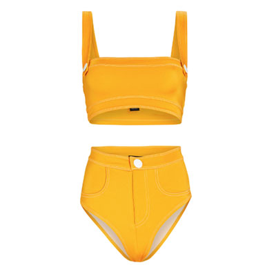 Oye Swimwear Lavania Bandeau Bikini Set