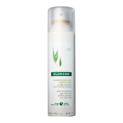 Klorane Non-Aerosol Dry Shampoo مع حليب الشوفان